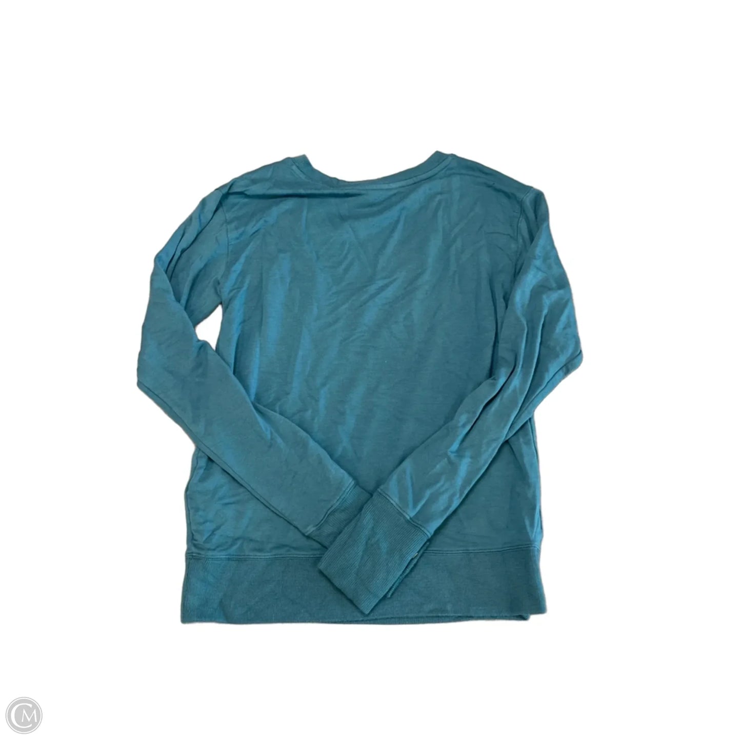 Athletic Top Long Sleeve Collar By Athleta In Blue, Size: Xxs
