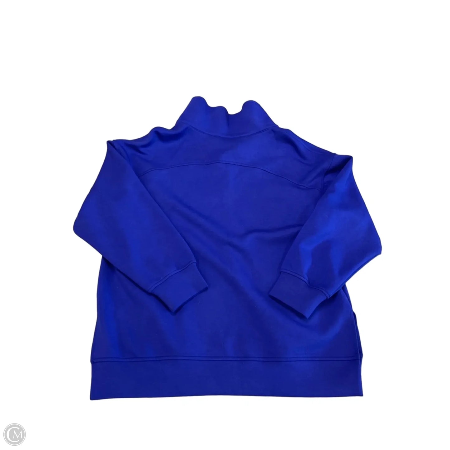 Sweatshirt Collar By Ssys In Blue, Size: S