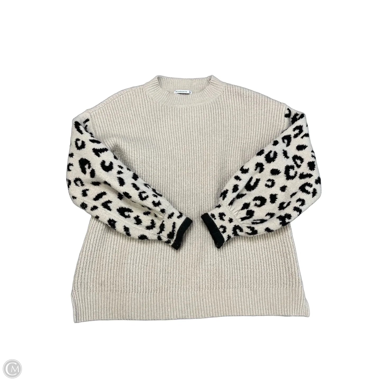 Sweater By Staccato In Beige, Size: M