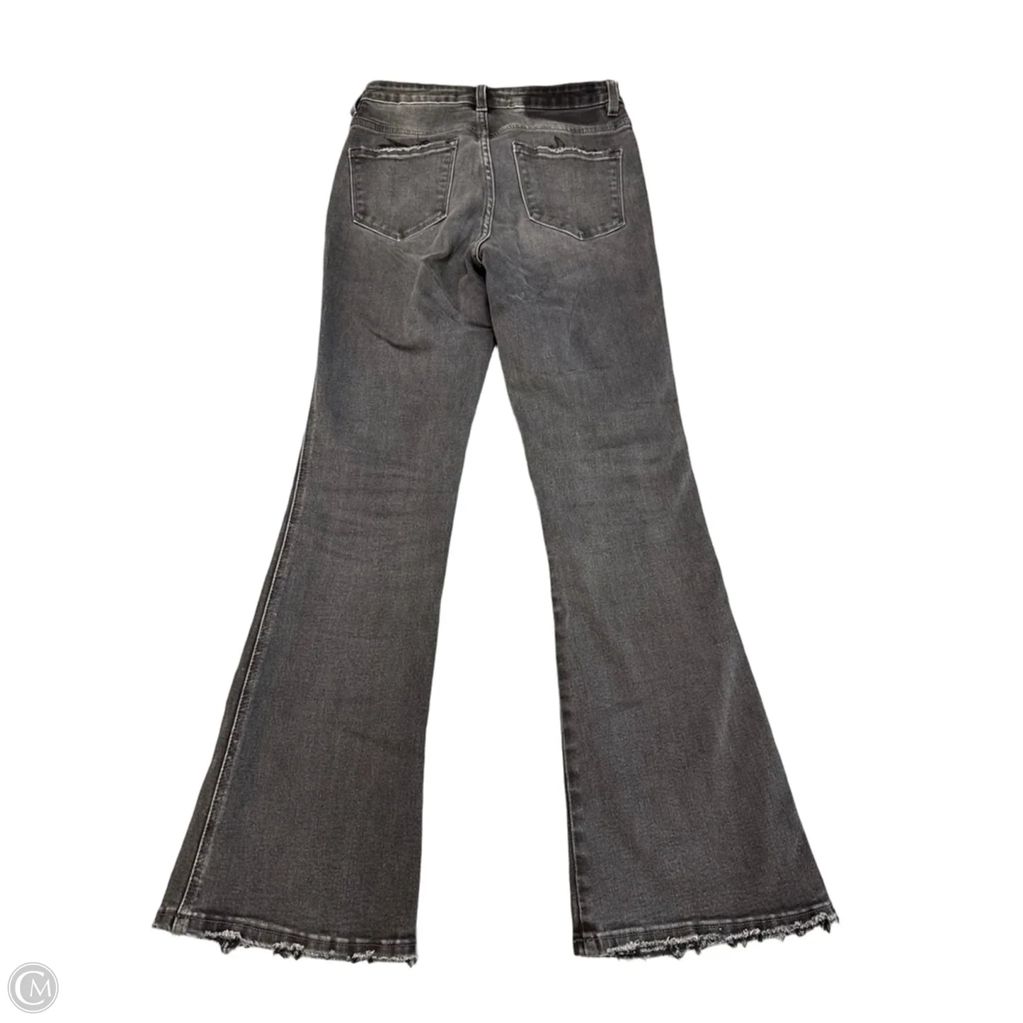 Jeans Flared By Flying Monkey In Black Denim, Size: 2