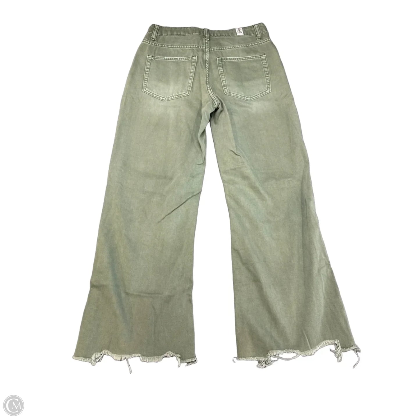 Jeans Straight By Altard State In Green Denim, Size: 2