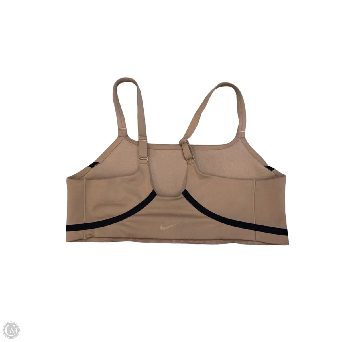 Athletic Bra By Nike Apparel In Brown, Size: Xl