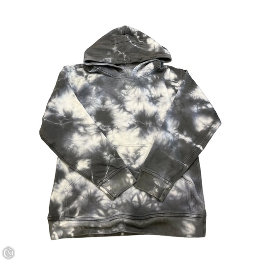 Athletic Sweatshirt Hoodie By Lululemon In Tie Dye Print, Size: S