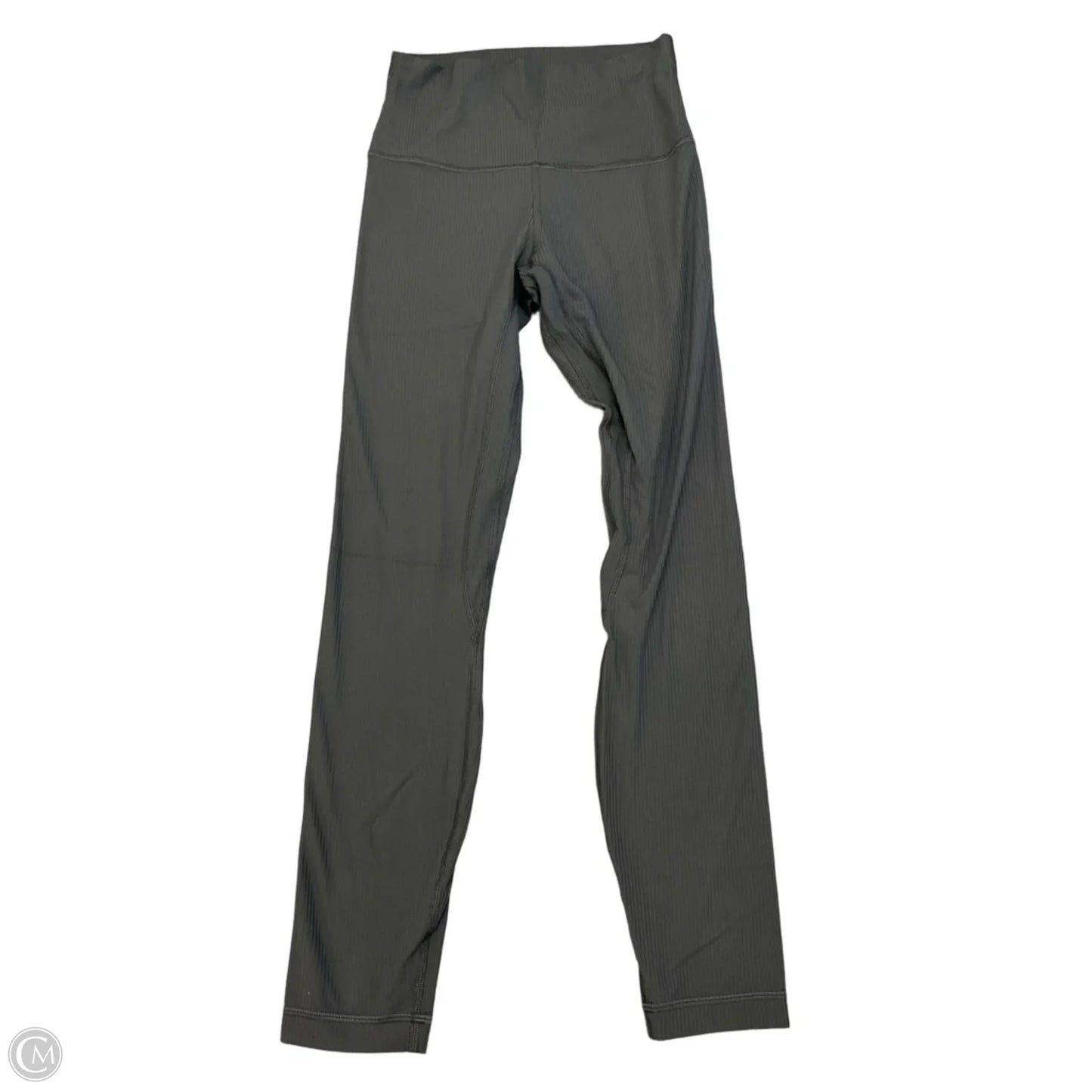 Athletic Leggings By Lululemon In Grey, Size: S