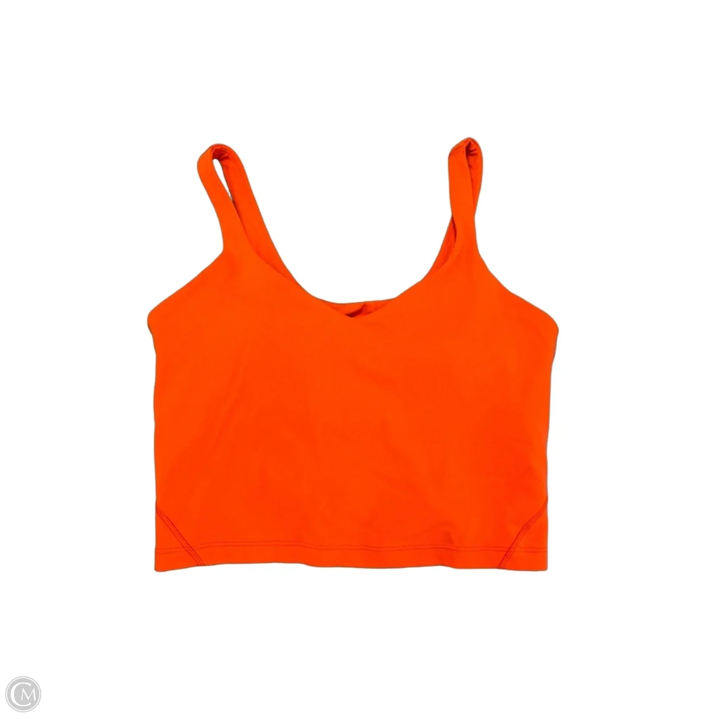 Athletic Bra By Lululemon In Orange, Size: M
