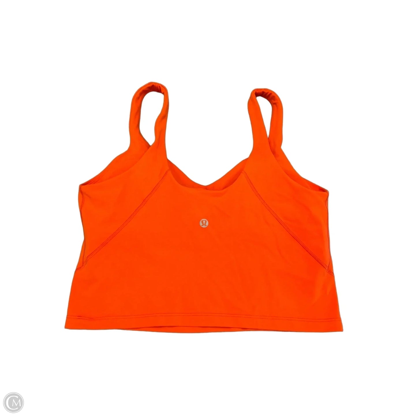 Athletic Bra By Lululemon In Orange, Size: M