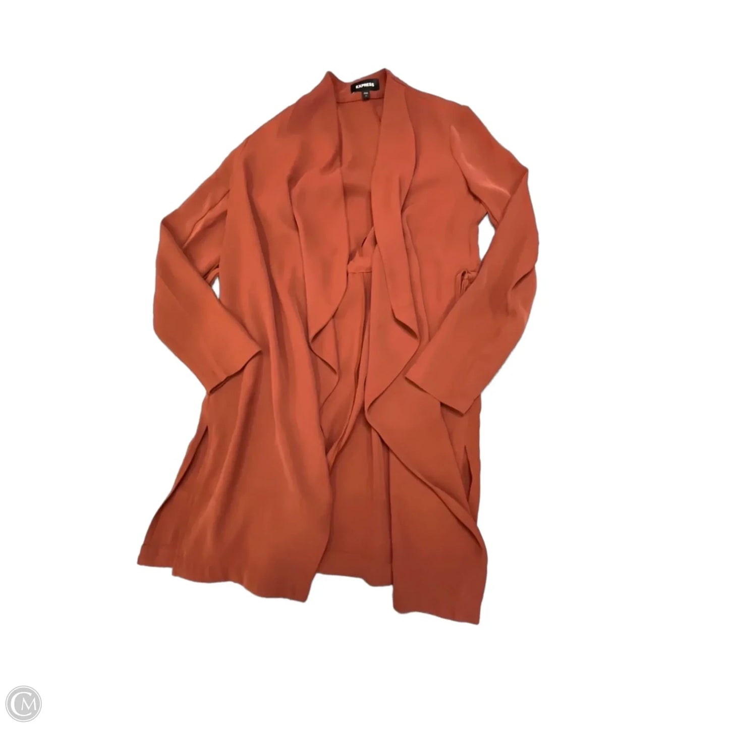 Cardigan By Express In Red, Size: Xs