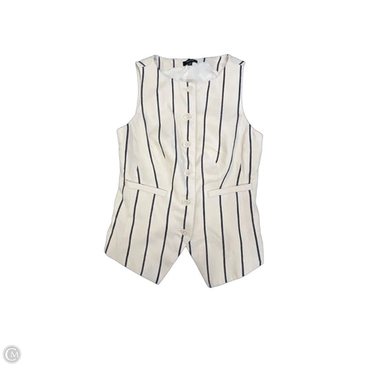 Vest Other By Express In Striped Pattern, Size: Xs