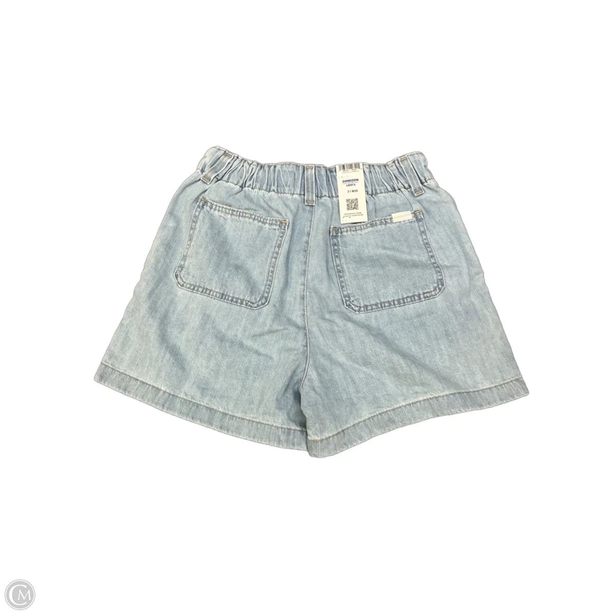 Shorts By Levis In Blue Denim, Size: Xs