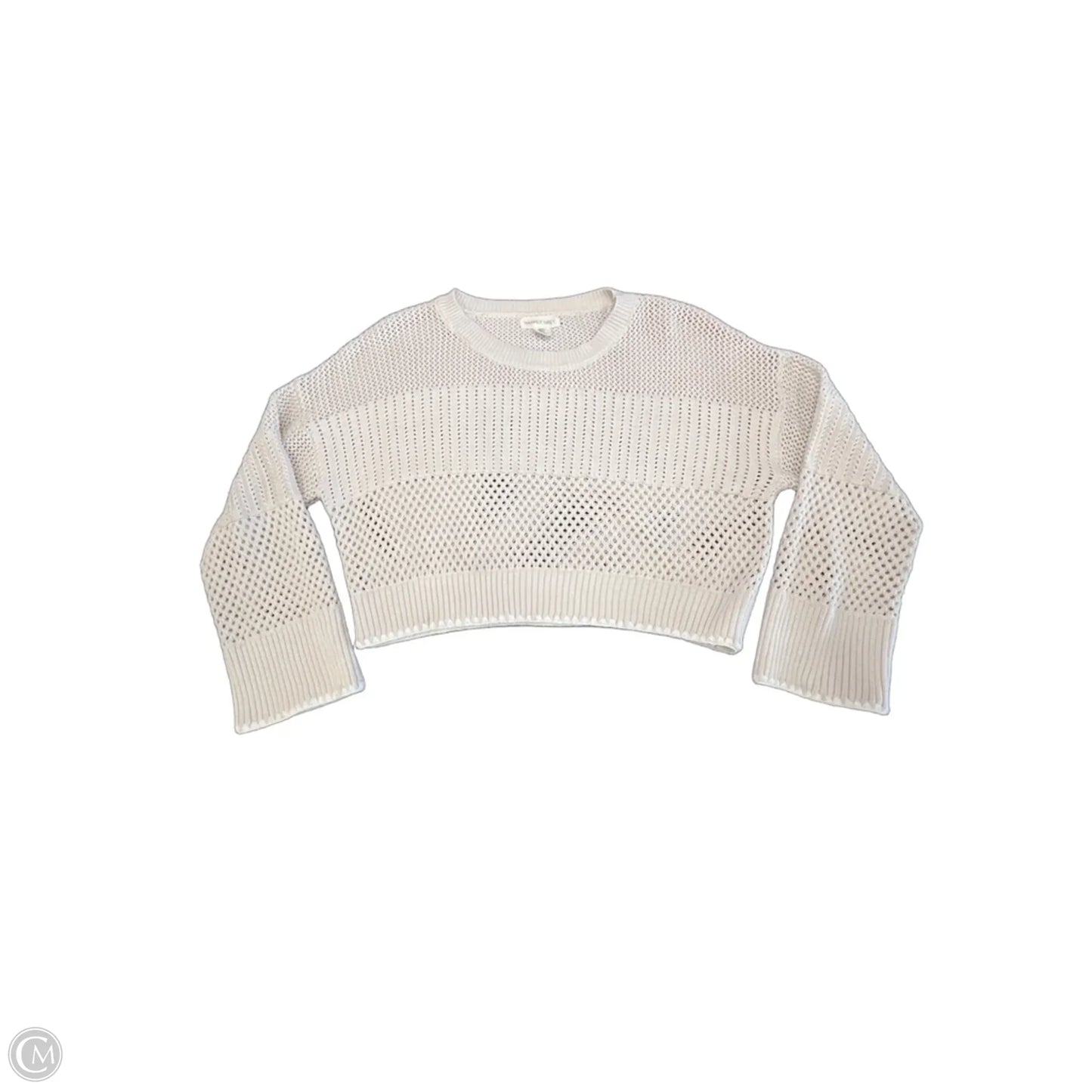 Sweater By Happily Grey In Cream, Size: L