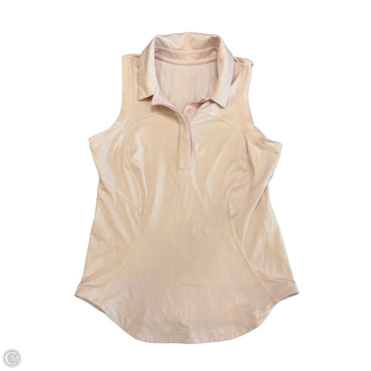 Athletic Tank Top By Lululemon In Pink, Size: Xs
