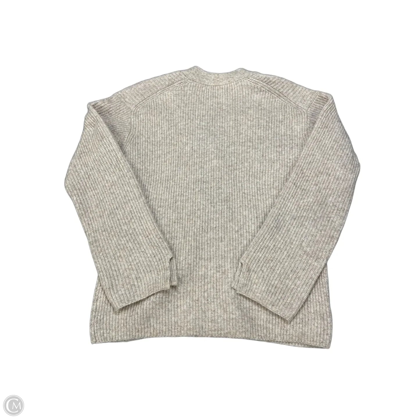Cardigan By Loft In Cream, Size: S