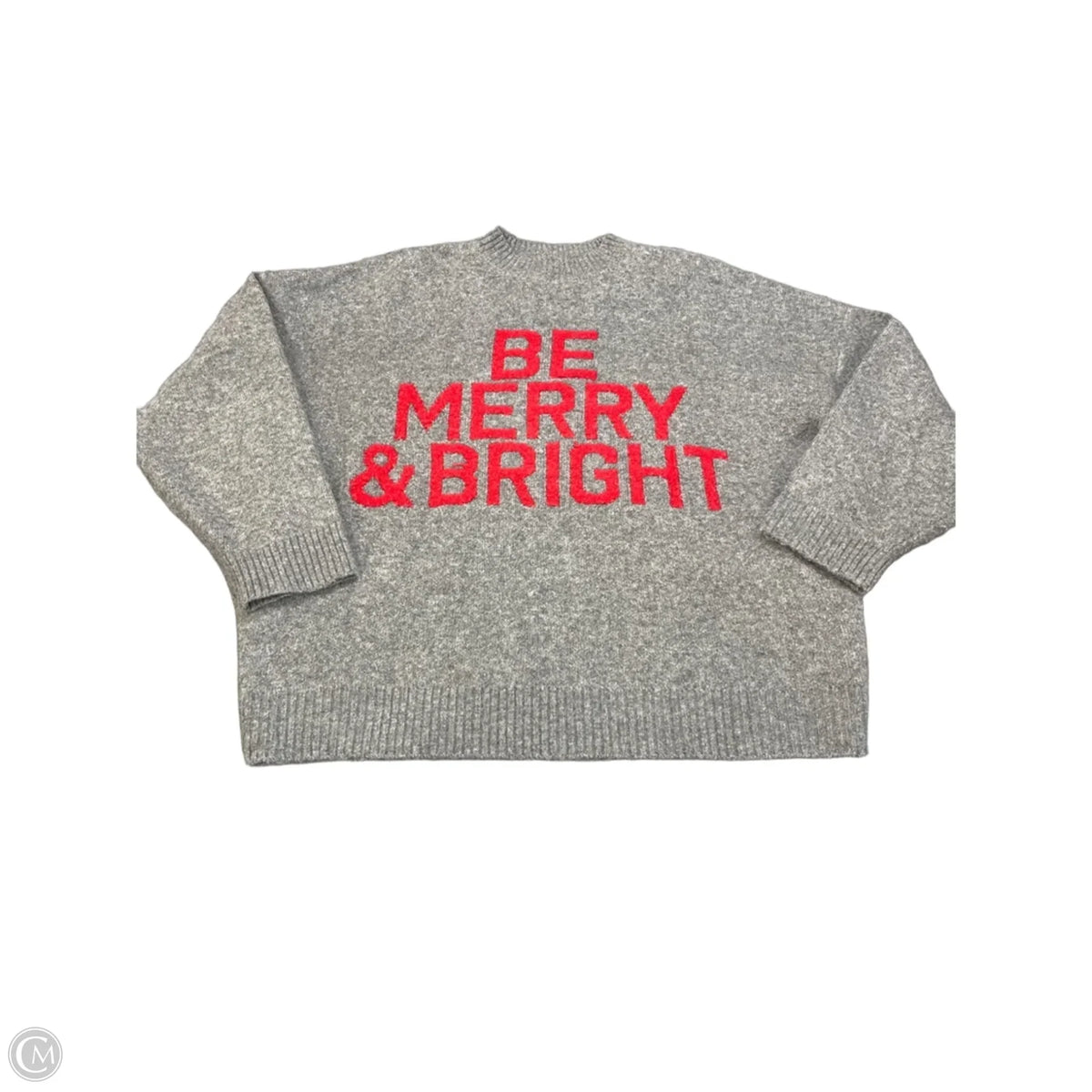 Sweater By Joa In Grey, Size: L
