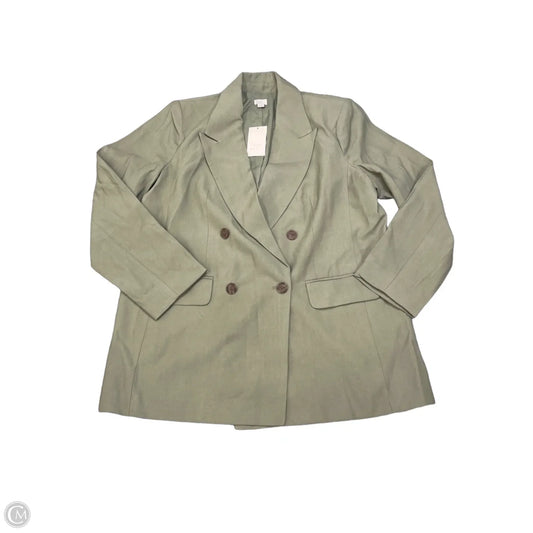 Blazer By A New Day In Green, Size: L