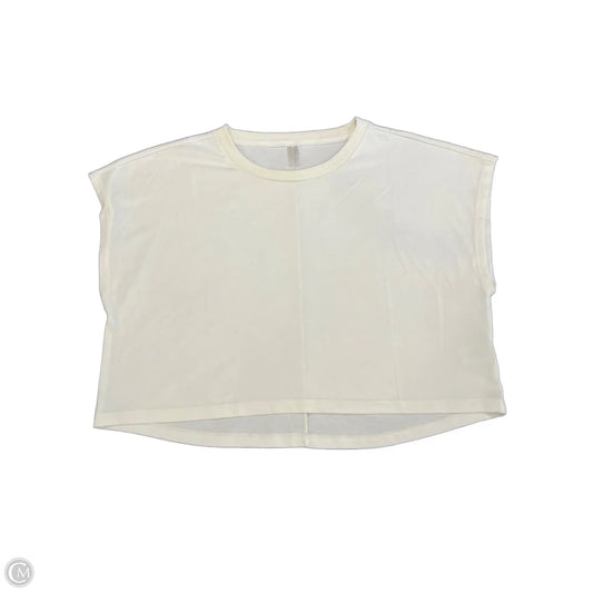 Athletic Tank Top By Beyond Yoga In Cream, Size: M