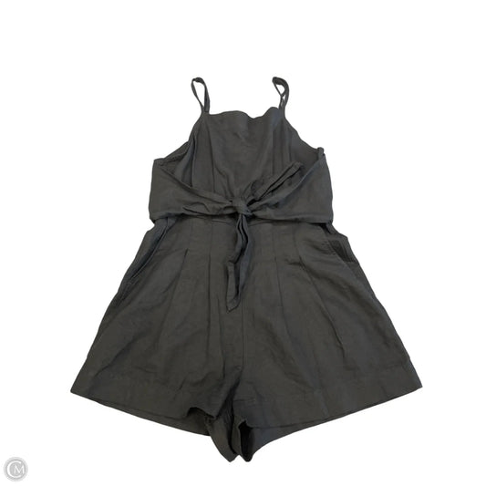 Romper By Madewell In Black, Size: Xs