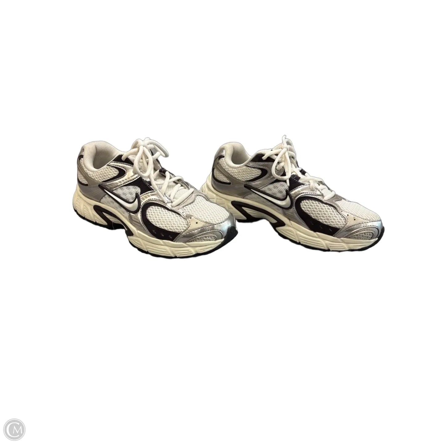 Shoes Athletic By Nike In Silver, Size: 8