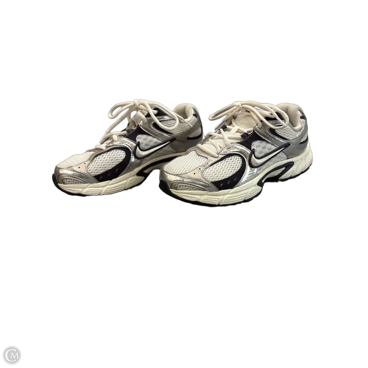 Shoes Athletic By Nike In Silver, Size: 8