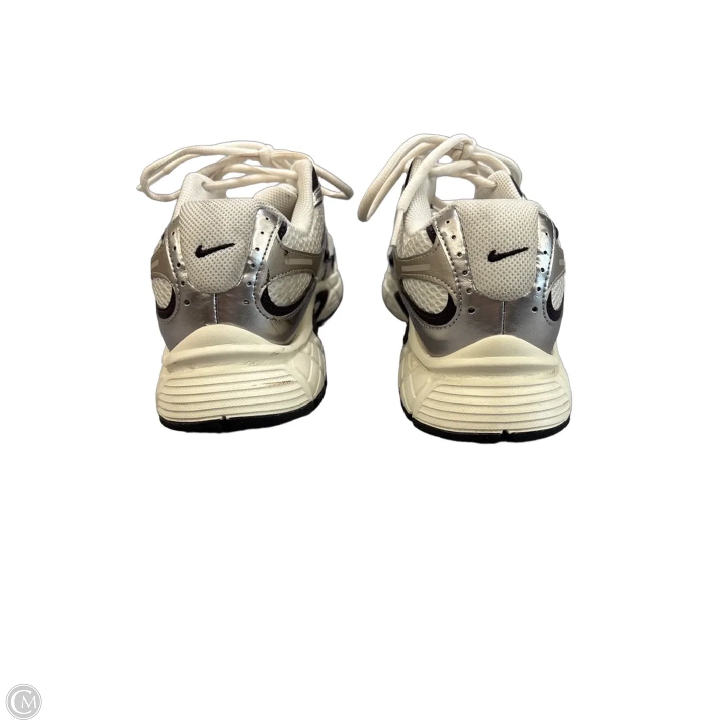 Shoes Athletic By Nike In Silver, Size: 8