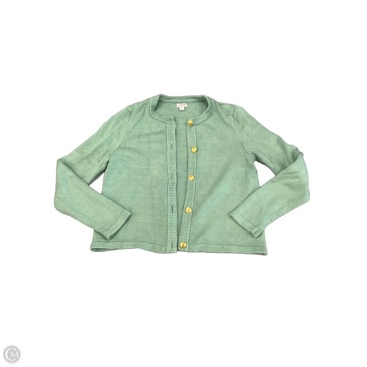 Cardigan By J. Crew In Green, Size: S