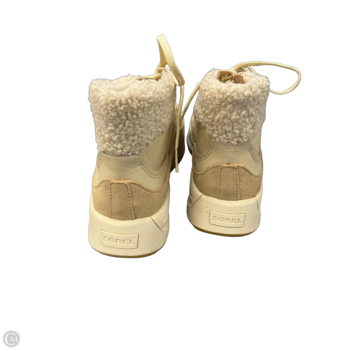 Boots Snow By Sorel In Cream, Size: 10