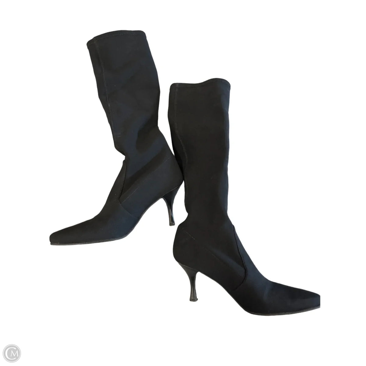 Boots Designer By Stuart Weitzman In Black, Size: 9