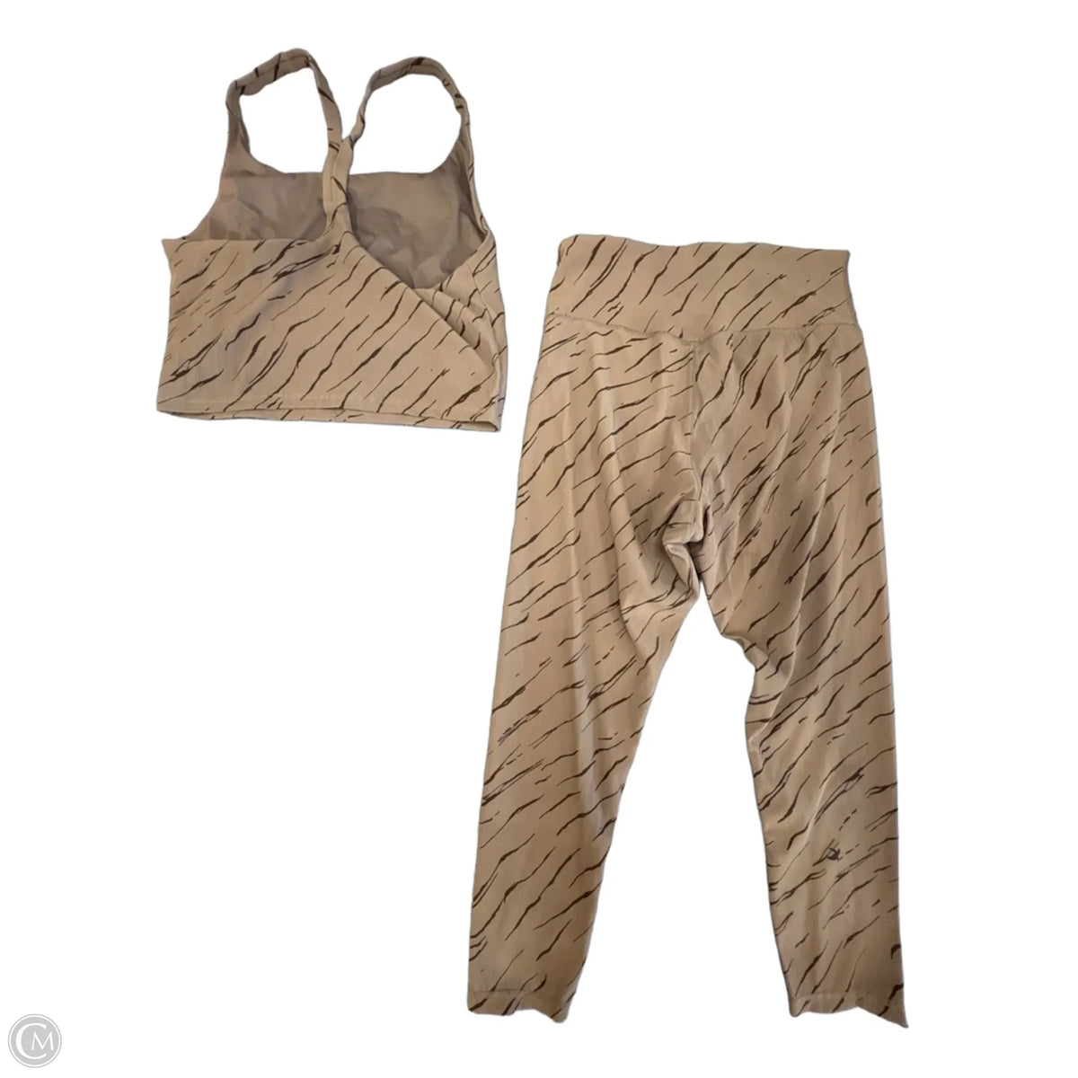 Athletic Pants 2pc By Glyder In Brown, Size: 1x