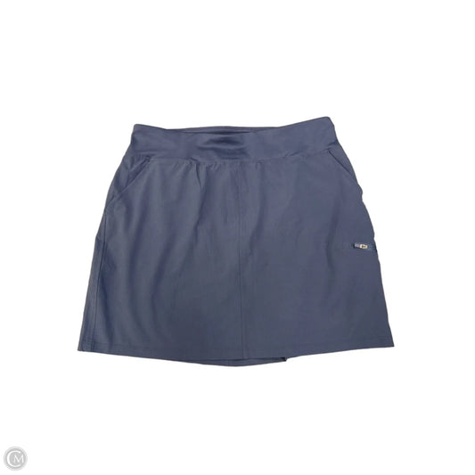Athletic Skirt By Eddie Bauer In Blue, Size: M