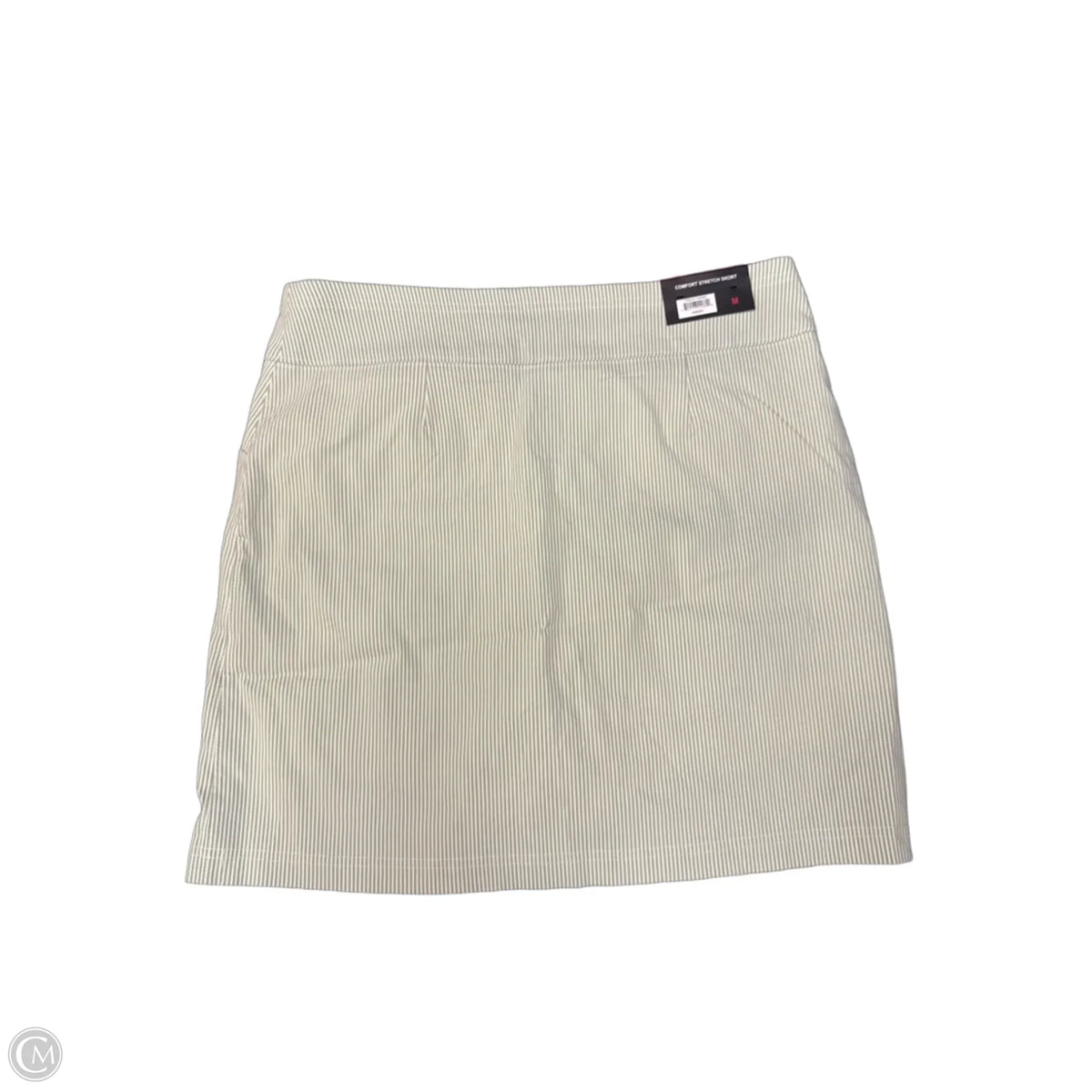 Athletic Skirt By Mario Serrani In Striped Pattern, Size: M