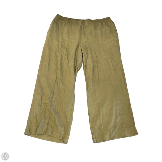 Pants Wide Leg By Old Navy In Green, Size: Xxl