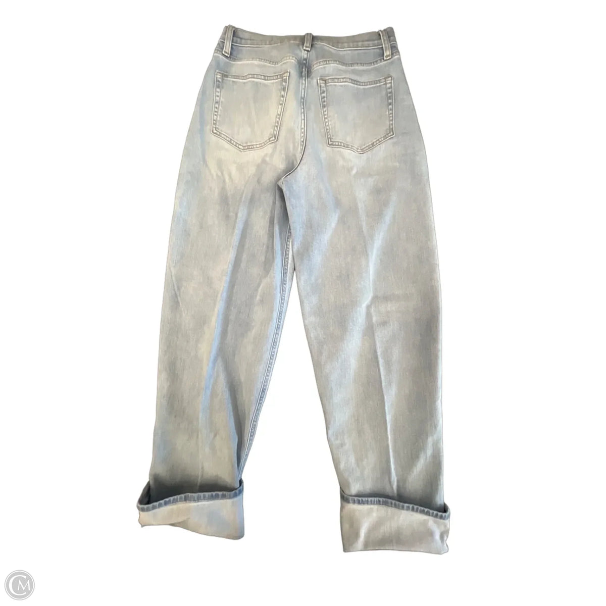 Jeans Straight By Eunina In Blue Denim, Size: 4