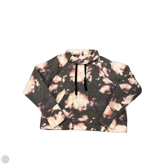 Sweatshirt Crewneck By Peyton Jensen In Tie Dye Print, Size: M