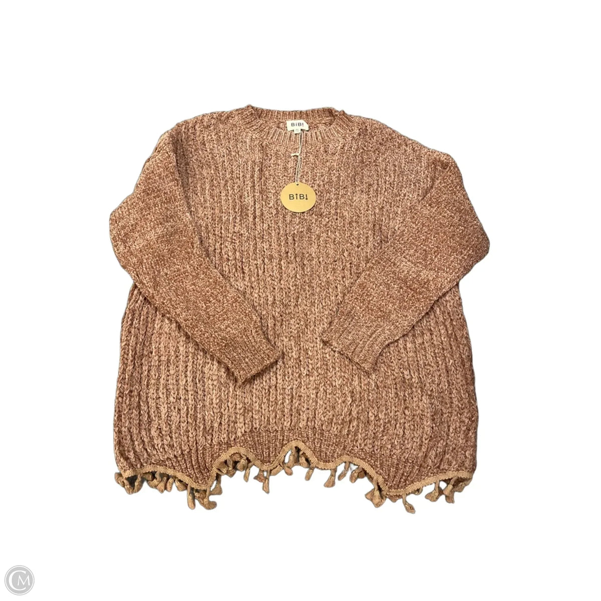 Sweater By Bibi In Brown, Size: Xl