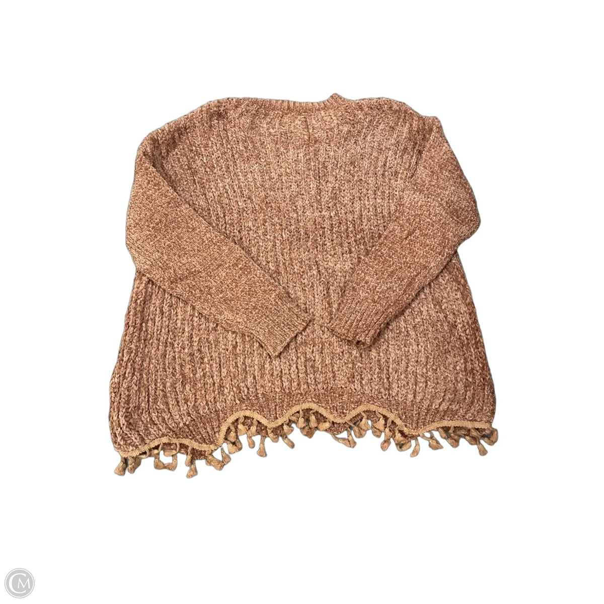 Sweater By Bibi In Brown, Size: Xl