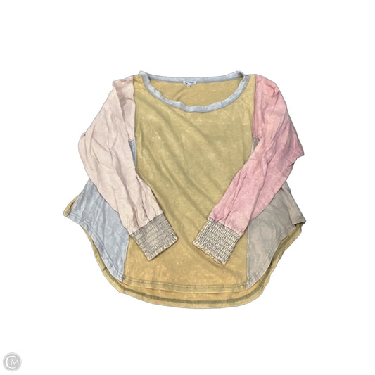 Top Long Sleeve By White Birch In Multi-colored, Size: Xl