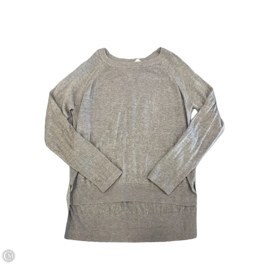Top Long Sleeve By Lululemon In Grey, Size: S