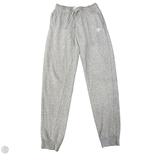 Athletic Pants By Nike Apparel In Grey, Size: S