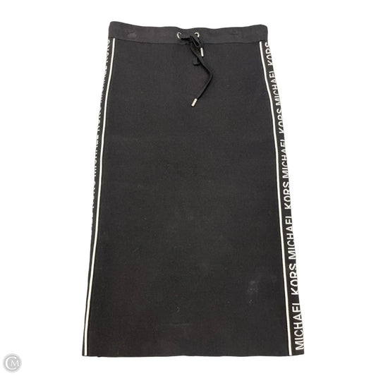 Skirt Midi By Michael By Michael Kors In Black, Size: S