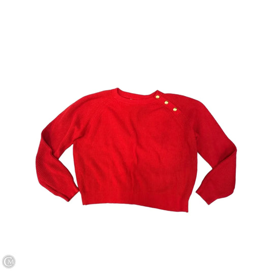 Sweater By J. Crew In Red, Size: L