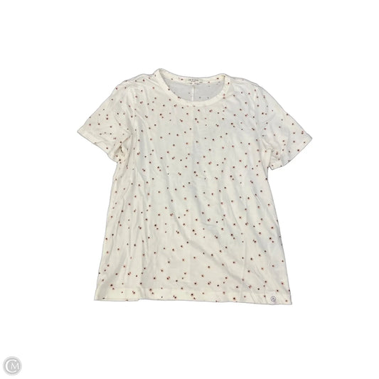Top Short Sleeve By Rag And Bone In Floral Print, Size: Xs