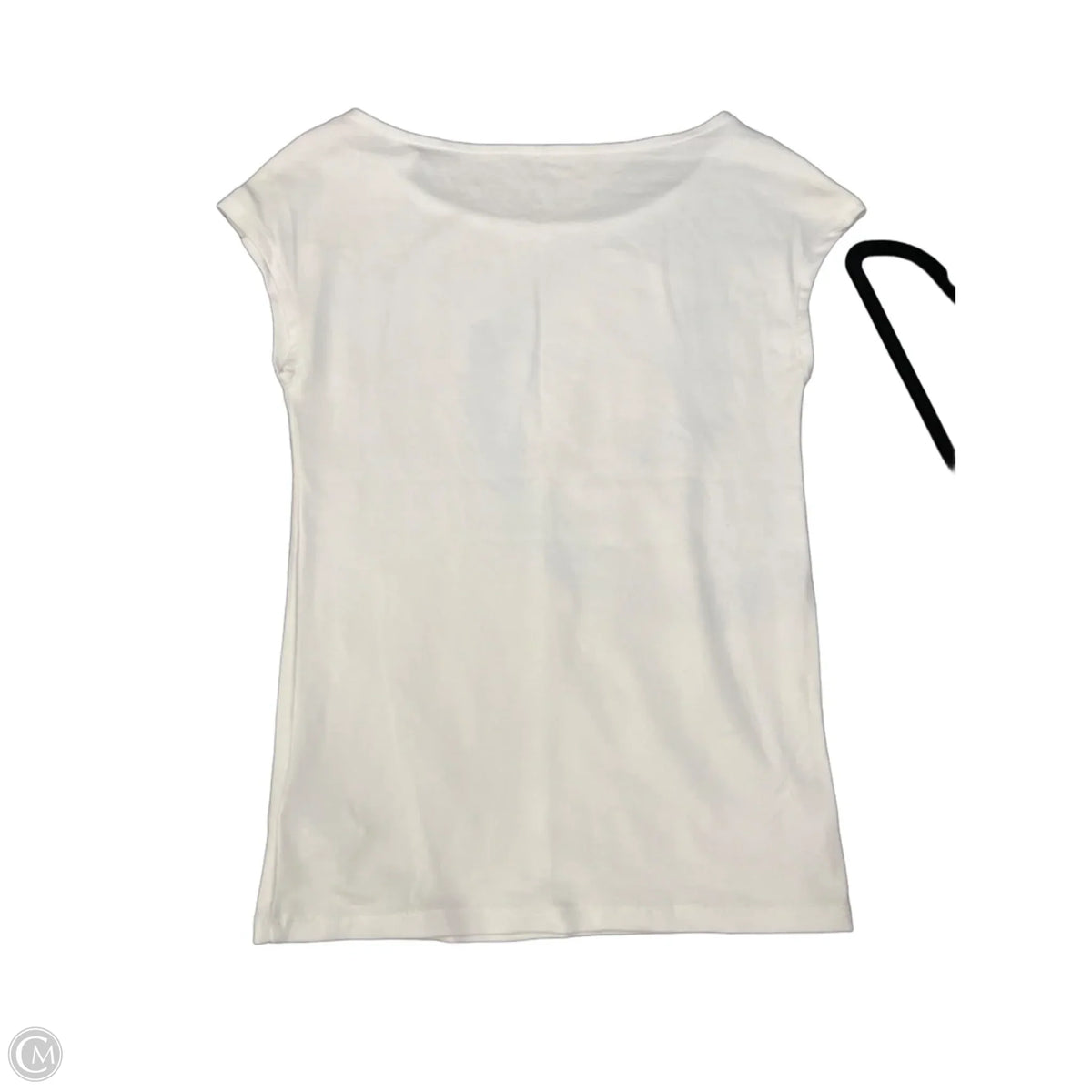 Top Sleeveless By Gap In White, Size: M