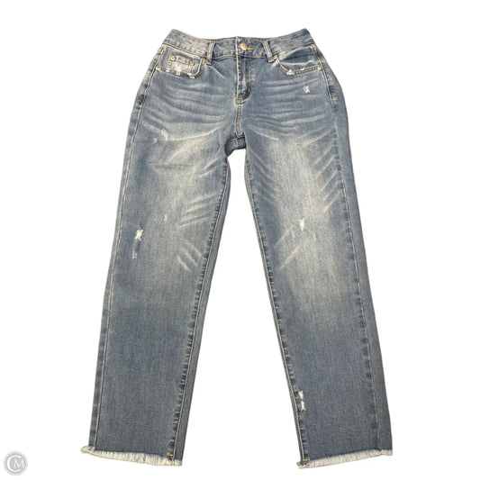 Jeans Boyfriend By Flamingals In Blue Denim, Size: 4