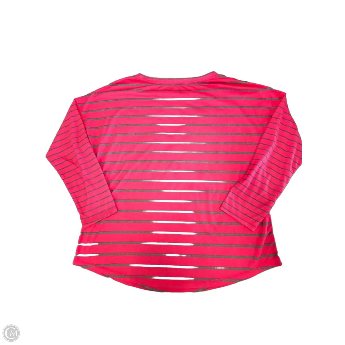 Top Long Sleeve Basic By Made For Life In Striped Pattern, Size: Xl