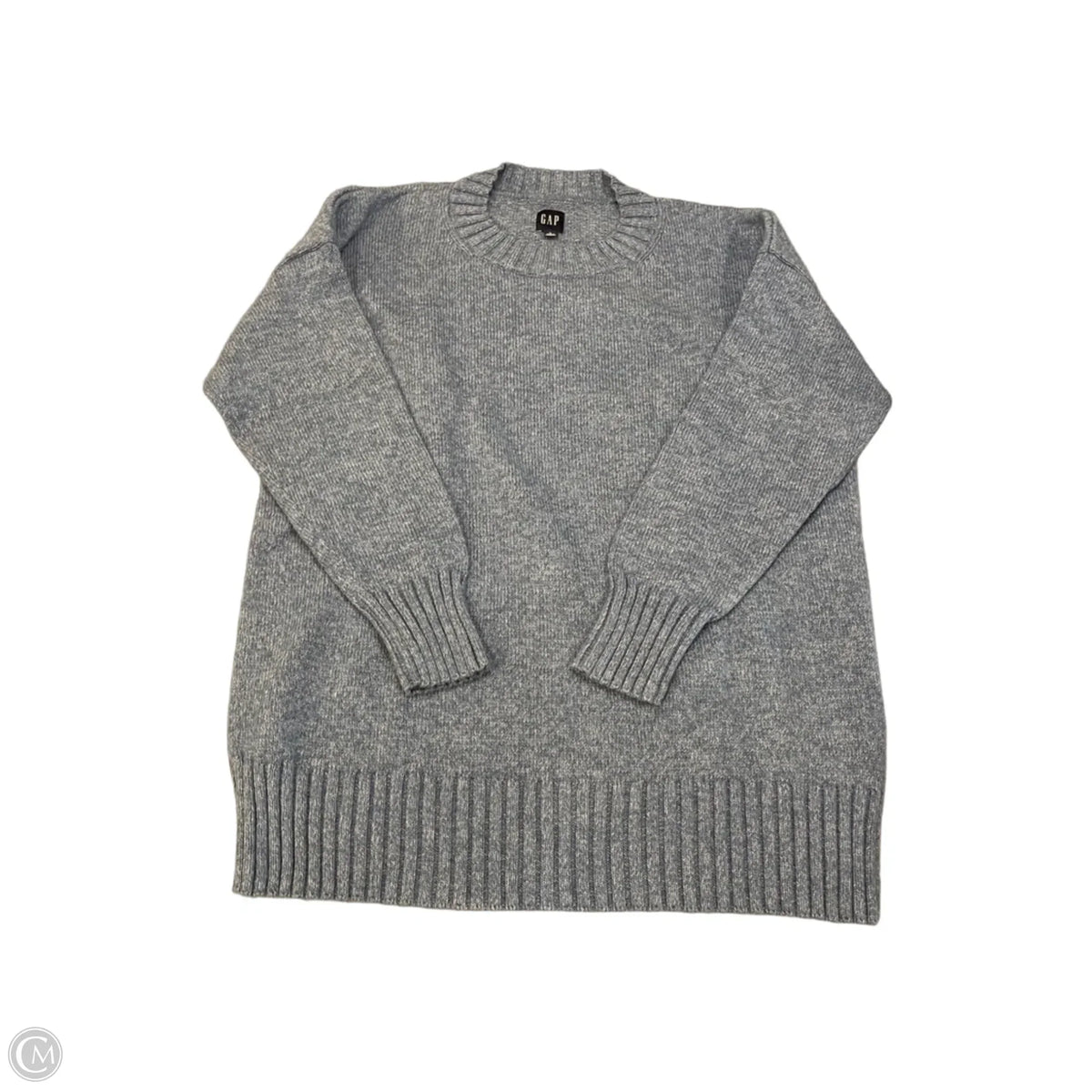 Sweater By Gap In Blue, Size: L
