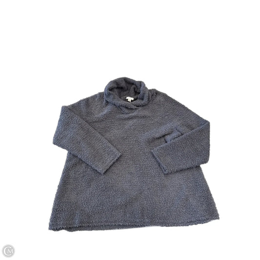Sweatshirt Hoodie By Pure Jill In Grey, Size: 2x