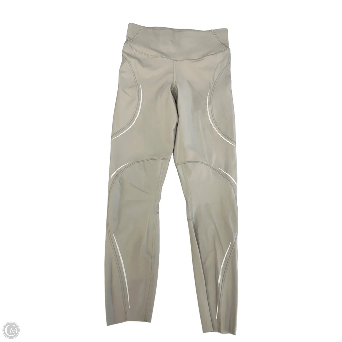 Athletic Leggings By Lululemon In Grey, Size: S