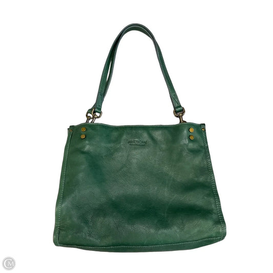 Handbag Leather By American Leather Co, Size: Medium