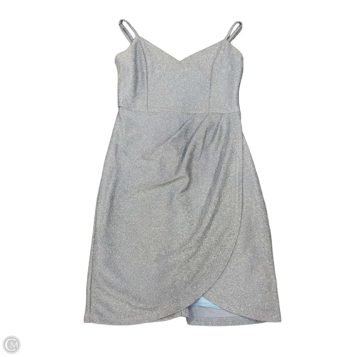 Dress Party Short By Mi Ami In Silver, Size: S