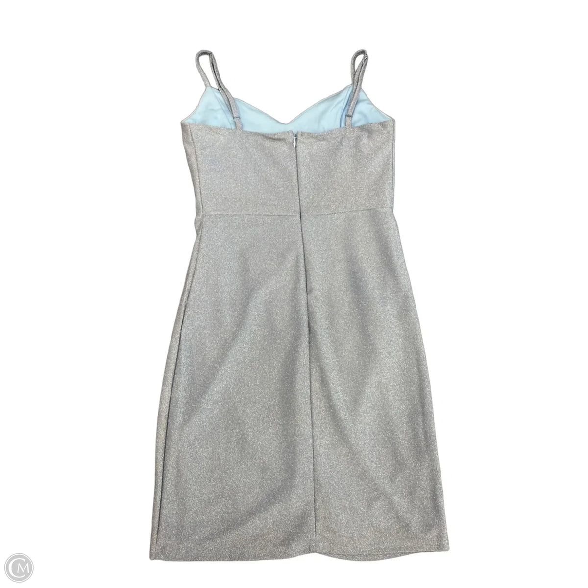 Dress Party Short By Mi Ami In Silver, Size: S