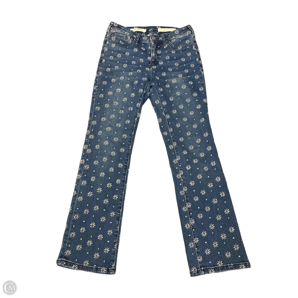 Jeans Boot Cut By Pilcro In Blue Denim, Size: 0
